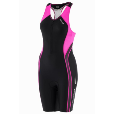 Велокомбинезон Orca Core Race suit 2015 женский, цвет: черный/розовый, DVC5