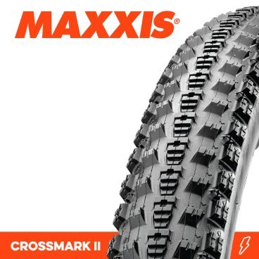 Покрышка велосипедная Maxxis Crossmark II, 27.5x2.10 TPI 60 кевлар Single, TB90953100