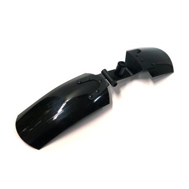 Фото Крыло NANDUN переднее 26", для фэтбайка, пластик, с крепежом, черное, SP-151
