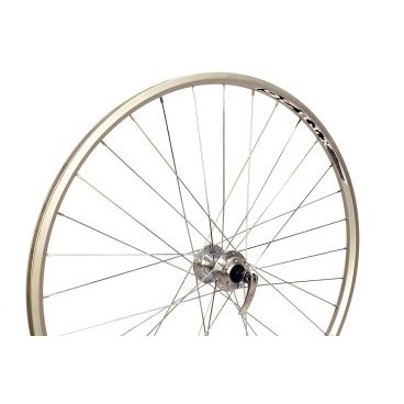 Фото Колесо велосипедное STARK 27,5" MTB, переднее, под диск, двойной обод XTB-26, алюминиевый сплав