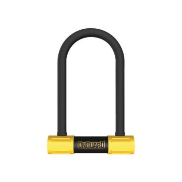 Велосипедный замок Onguard Smart Alarm, U-lock, на ключ, 85 x 150мм, толщина 14мм, 8267