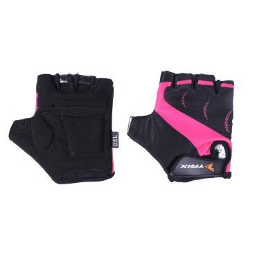 Велоперчатки TRIX, подростковые, розовый, LCL-K-65109-PINK