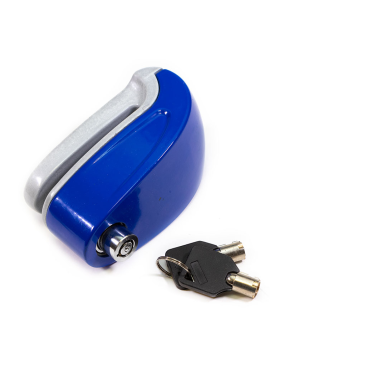 Велосипедный замок TRIX на дисковый тормоз, 10 мм, синий GK202.802
