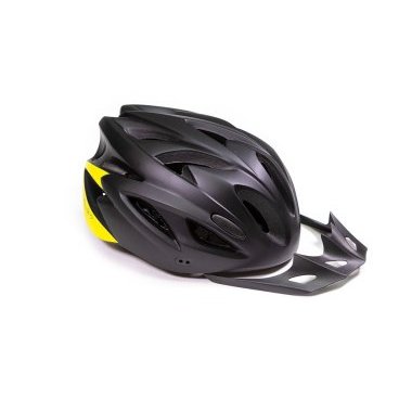 Фото Велошлем TRIX, регулируемый, IN-MOLD, матовый черно-желтый , FSK-002 (BL/YELLOW)