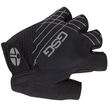 Велоперчатки GSG Summer Gloves, черные, 2019, 12179-003-L
