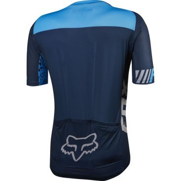 Велофутболка Fox Ascent Pro SS Jersey, синяя, 15254-002-M