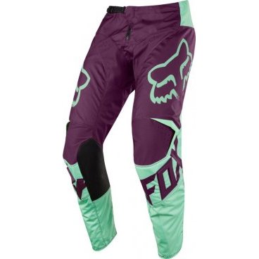 Велоштаны Fox 180 Race Pant для экстремальной езды, фиолетово-бирюзовый 2018