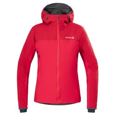 Куртка RedFox Eiger Shell, женская, темный красный