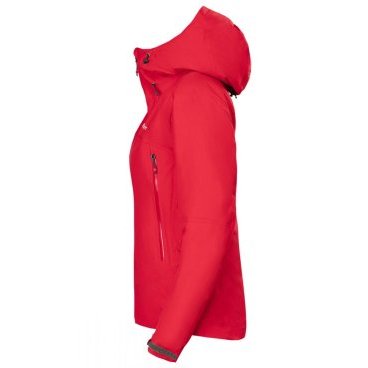 Куртка RedFox Vinson, женская, ветрозащитная, темный красный