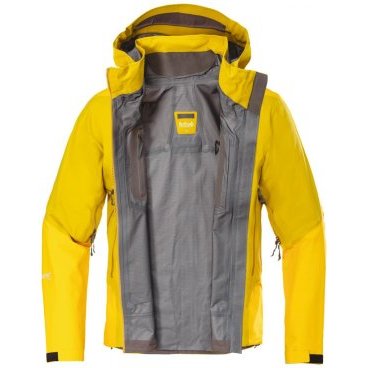 Куртка RedFox X6 GTX, ветрозащитная, эвкалипт/желтый