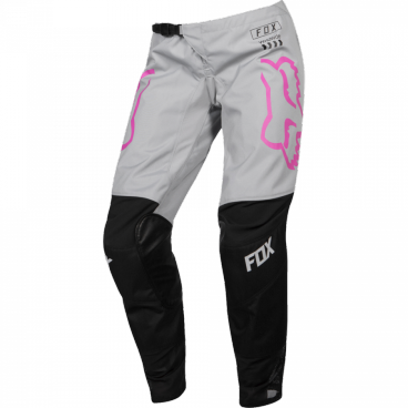 Фото Велоштаны подростковые Fox 180 Mata Youth Girls Pant для экстремальной езды, черно-розовый 2019, 21749-285-22