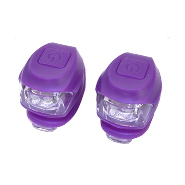 Комплект фонарей Vinca sport VL 267-2B, передние, 2 режима работы, VL 267-2B violet