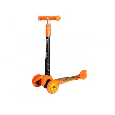 Фото Самокат Vinca Sport, детский, складной,трёхколёсный, алюминий, подшипник ABEC 7, VSP 9A orange Skater