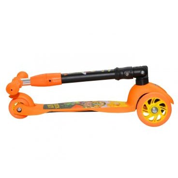 Самокат Vinca Sport, детский, складной,трёхколёсный, алюминий, подшипник ABEC 7, VSP 9A orange Skater