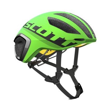 Велошлем SCOTT Cadence PLUS, green flash/black (флеш/черный), 250026-3190
