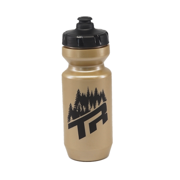 Фляга велосипедная TBC 2018 Purist Water Bottle, TR Trees, Gold, пластик, 650 мл, 01.18.01.0012