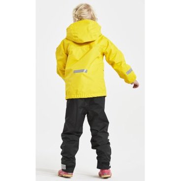 Куртка детская Didriksons DROPPEN, желтый, 502343
