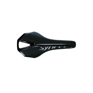 Седло велосипедное Syncros RR1.5 black, жесткое, narrow, узкое, карбон, черное, 238586-BL