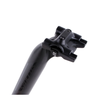 Подседельный штырь для велосипеда Syncros FL1.0 CB SL 25mm Offset black matt, 31.6 мм, 400 мм, 250569-0135