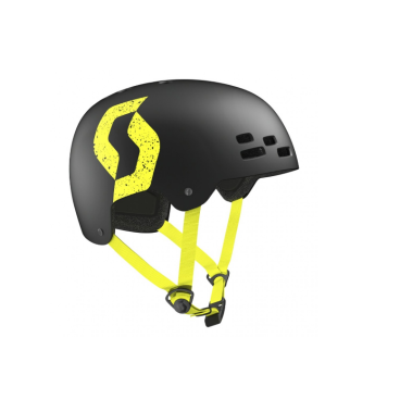 Шлем велосипедный Scott Jibe black/yellow, 241260-1040