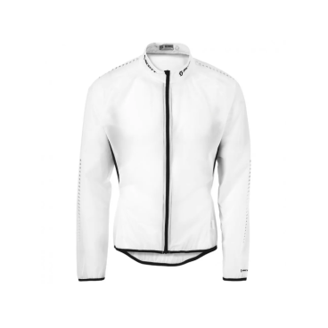 Велокуртка Scott RC Pro transparent, белая, мужская, 233773-0072