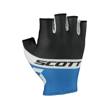 Велоперчатки Scott RC Team SF Glove, короткие пальцы, black/empire blue, 2016? 241688-5099