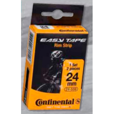 Фото Ободная велолента Continental Easy Tape Rim Strip (до 116 PSI), чёрная, 18-559, 2 штуки, 195031