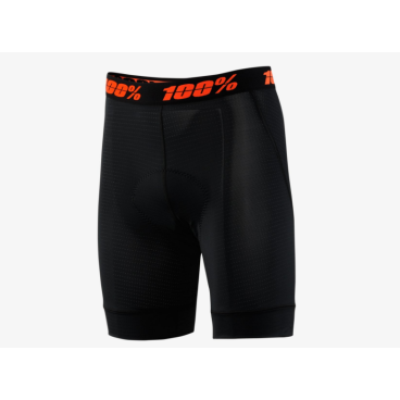 Велотрусы 100% Crux Men's Liner Short Black 2019