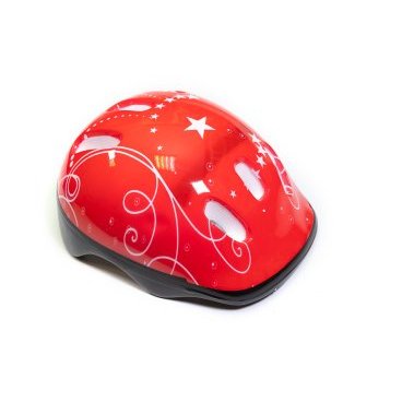 Шлем вело детский, красный, размер S (52-54 см), HT-D004 RED - S