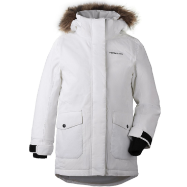 Куртка подростковая Didriksons SASSEN PARKA, белый, 501953