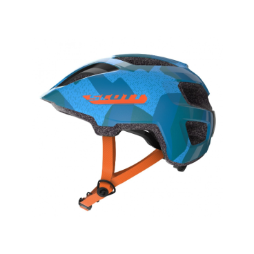 Шлем велосипедный SCOTT Spunto Junior blue/orange onesize, 50-56 см, 2019, 270112-1454