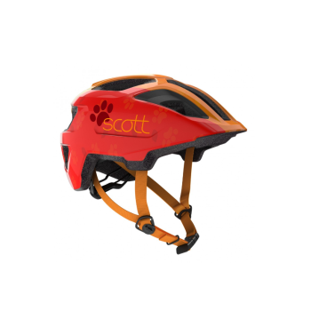 Шлем велосипедный SCOTT Spunto Kid red/orange onesize, 50-56 см, 2019, 270115-1045