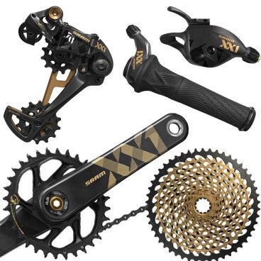 Фото Групсет MTB Sram XX1 Gold 1x12 Eagle, 175x32, 5360728393