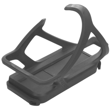Флягодержатель велосипедный Syncros MB Tailor cage левый, black,  с инструментом в наборе, 250585-0001222