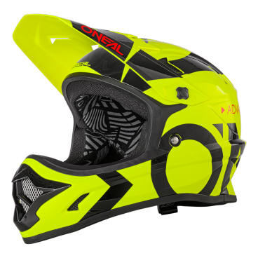 Шлем велосипедный O´Neal Backflip RL2 Slick, неоновый желто-черный, 0500-L23