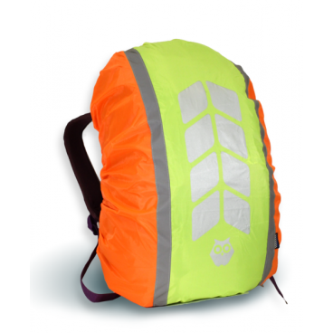 Чехол на рюкзак COVA/PROTECT "МИКС", цвет лимон-оранжевый, объем 20-40 л