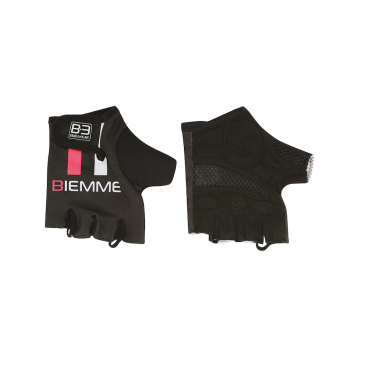 Велоперчатки Biemme Straps, черно-розовые, 2019, A60J201M