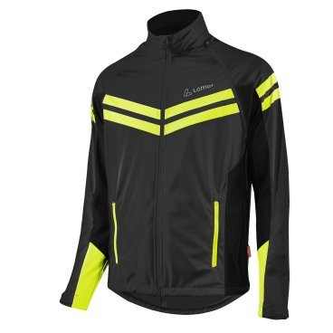Куртка мужская LOFFLER WC WS Zip-off, черно-желтый, L20724-993