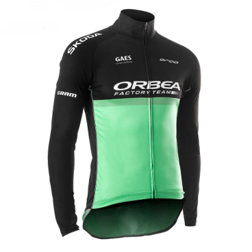 Куртка Orbea Rainjacket черный/зеленый, 2019, JFBB32