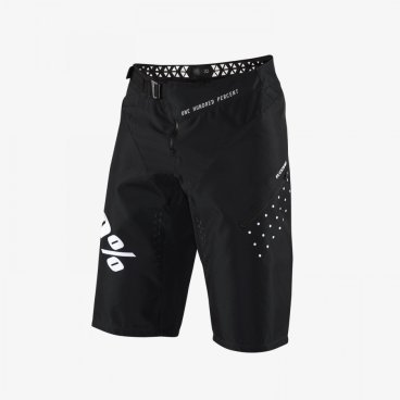 Велошорты подростковые 100% R-Core Youth Shorts, черный 2019