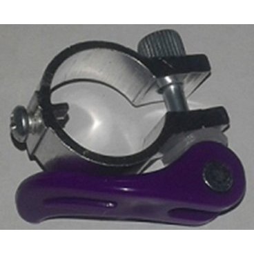 Зажим-эксцентрик рулевой трубы для детского самоката 25.4мм, фиолетовый