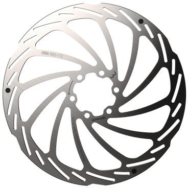 Ротор велосипедный BBB 2019 discbrake rotor PowerStop, 180mm, серебристый, BBS-113