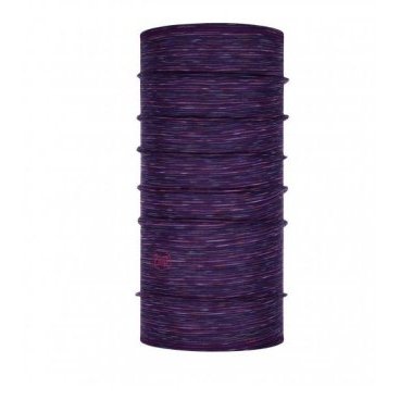 Велобандана Buff Lightweight Merino Wool Slim Fit Purple Multi Stripes, 117999.605.10.00