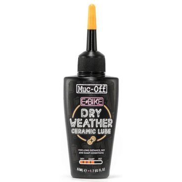 Смазка Muc-Off eBike Dry Lube, для цепи, 2019, 50 ml, 1104