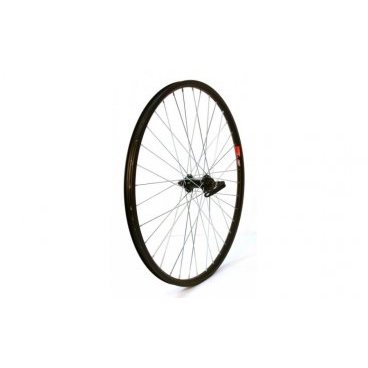 Колесо велосипедное TRIX, 26", алюминий, двойной передний обод, алюминиевая втулка на эксцентрике, D-17" (26) black