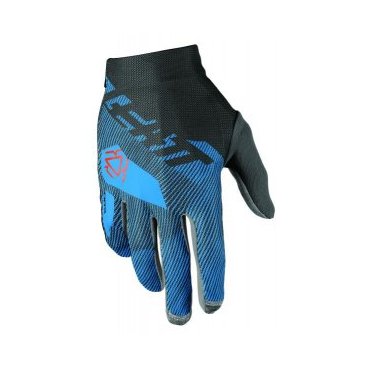 Велоперчатки Leatt DBX 2.0 X-Flow Glove, черно-синие, 6017310154