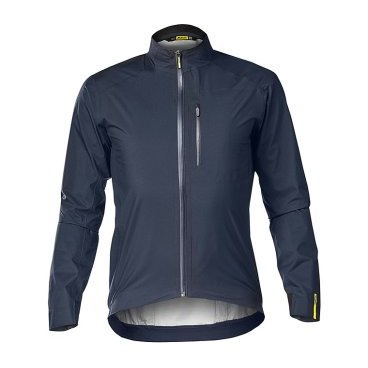 Куртка велосипедная MAVIC ESSENTIAL H2O, черно-синий 2019, C10945