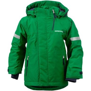 Куртка детская Didriksons ROVDA KIDS JKT, нефритовый зеленый, 501023