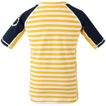 Рубашка детская DIDRIKSONS SURF KIDS UV TOP, жёлтая полоска, 502473