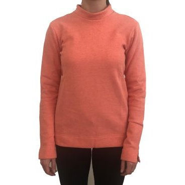 Рубашка женская Didriksons HILLEVI WNS SWEATER, оранжево-розовый, 502452